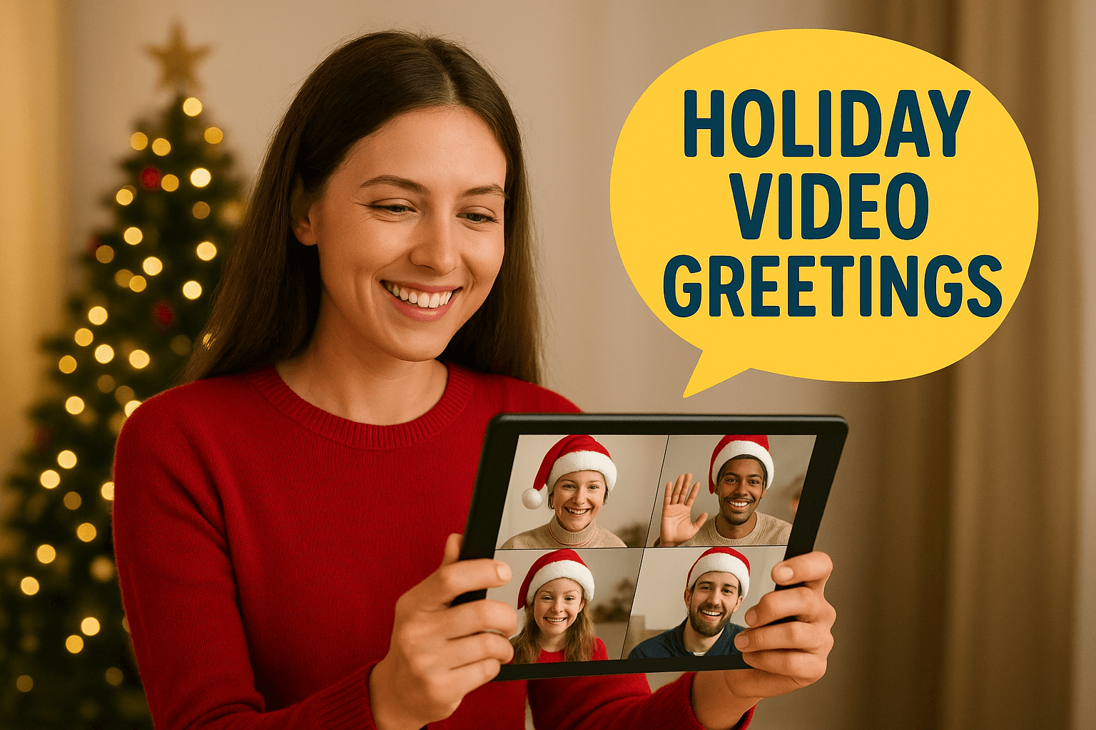 Spread Holiday Cheer with Video Greetings