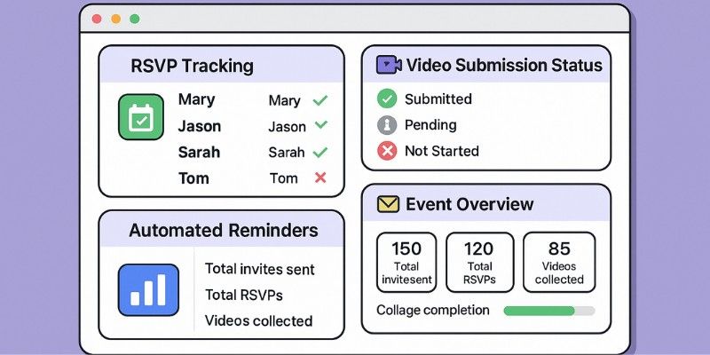 Behind the Scenes How VibeVite Helps You Track RSVPs and Videos Easily