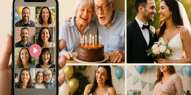 From Invites to Memories Why Video Collages Make Every Celebration Unforgettable